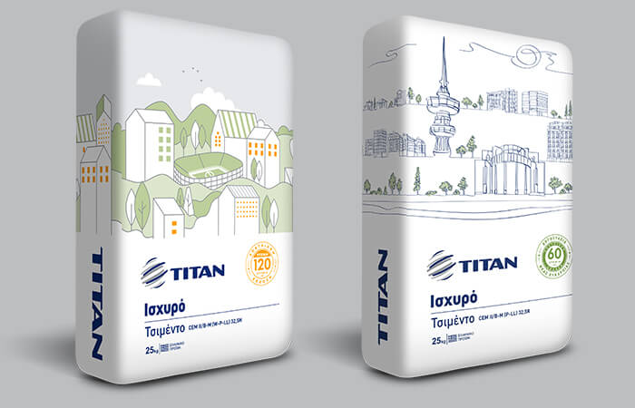 Titan Cement Company Special Edition Packaging