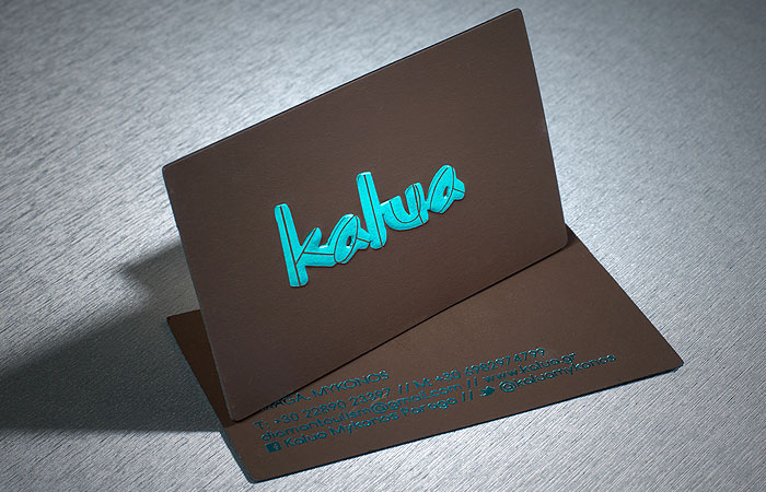 Kalua Mykonos Business Cards