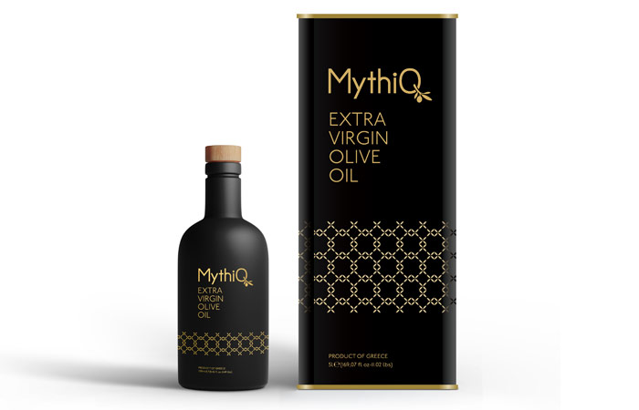 Mythiq Olive Oil Packaging